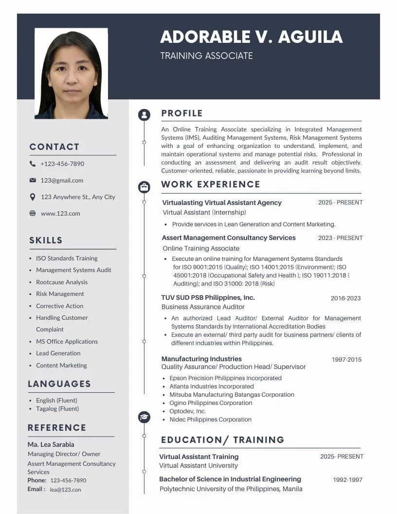 Resume Sample